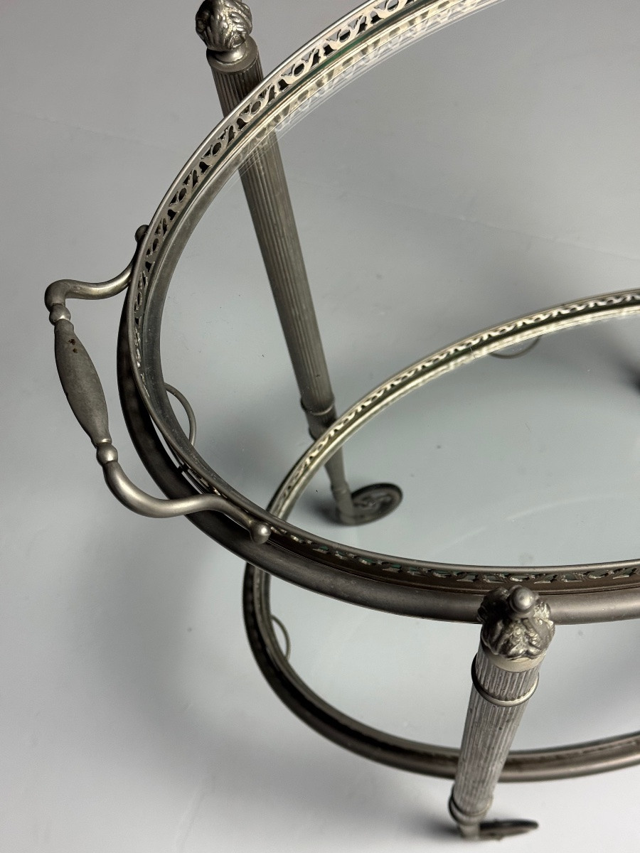 Mid-century Style Metal Cart-photo-7