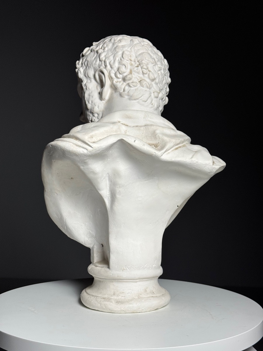 Bust Of Caracalla On The Telephone, Plaster-photo-4
