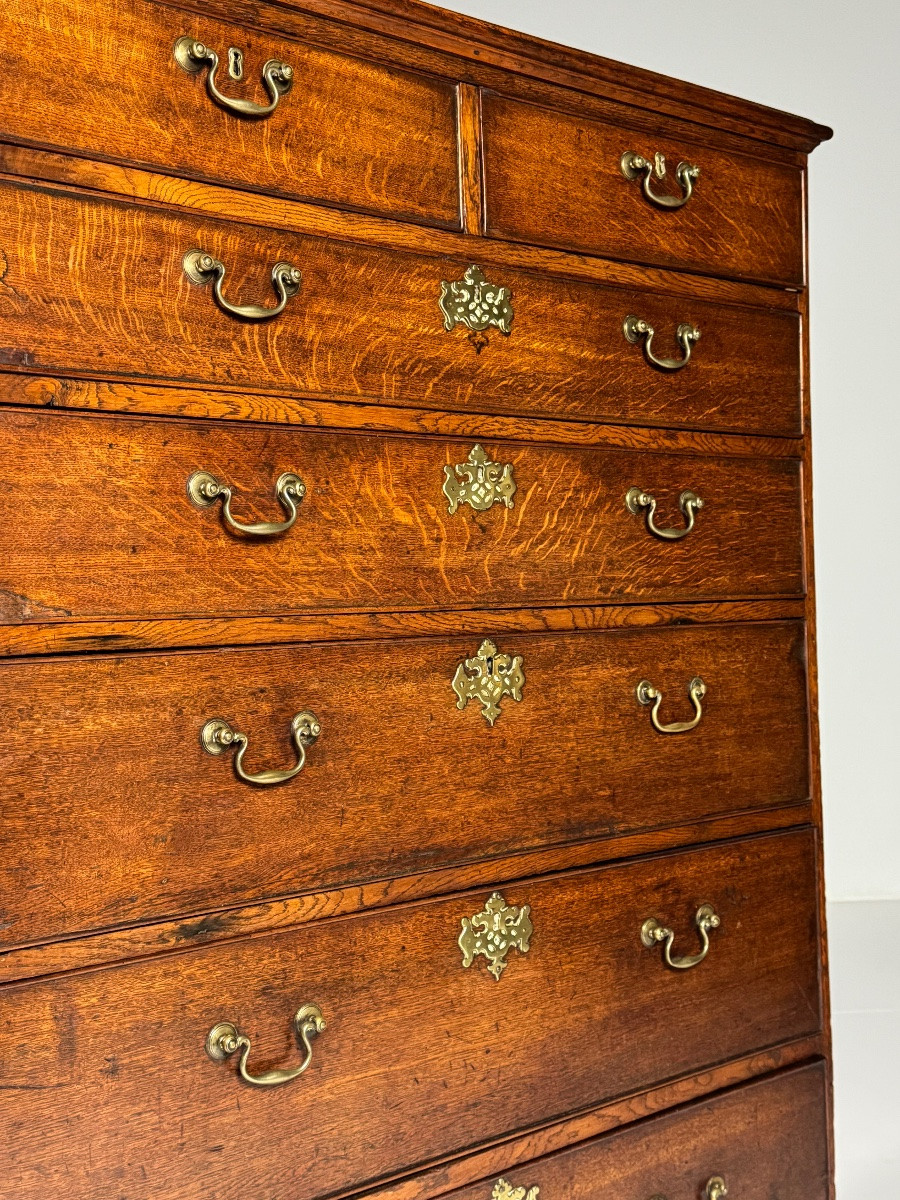 Commode anglaise du XVIIIe siècle-photo-4