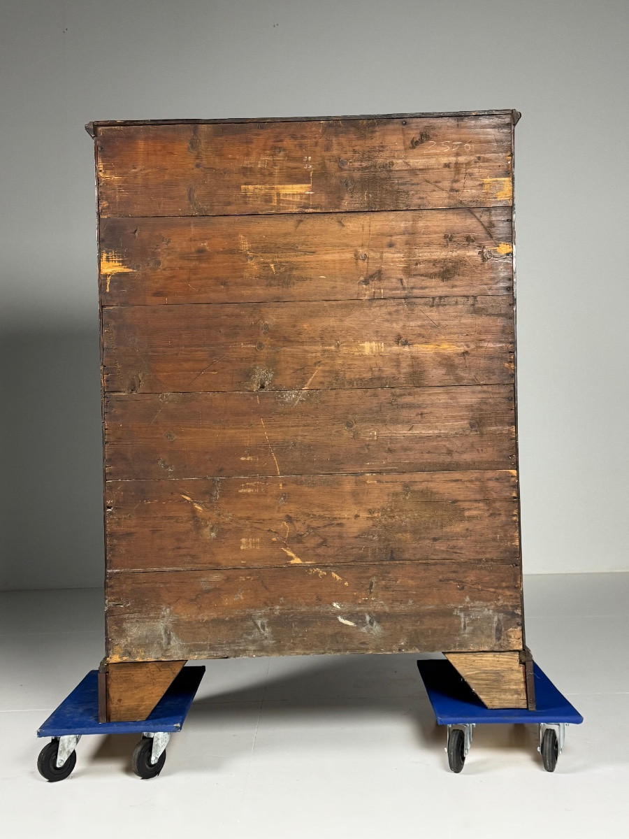 Commode anglaise du XVIIIe siècle-photo-8