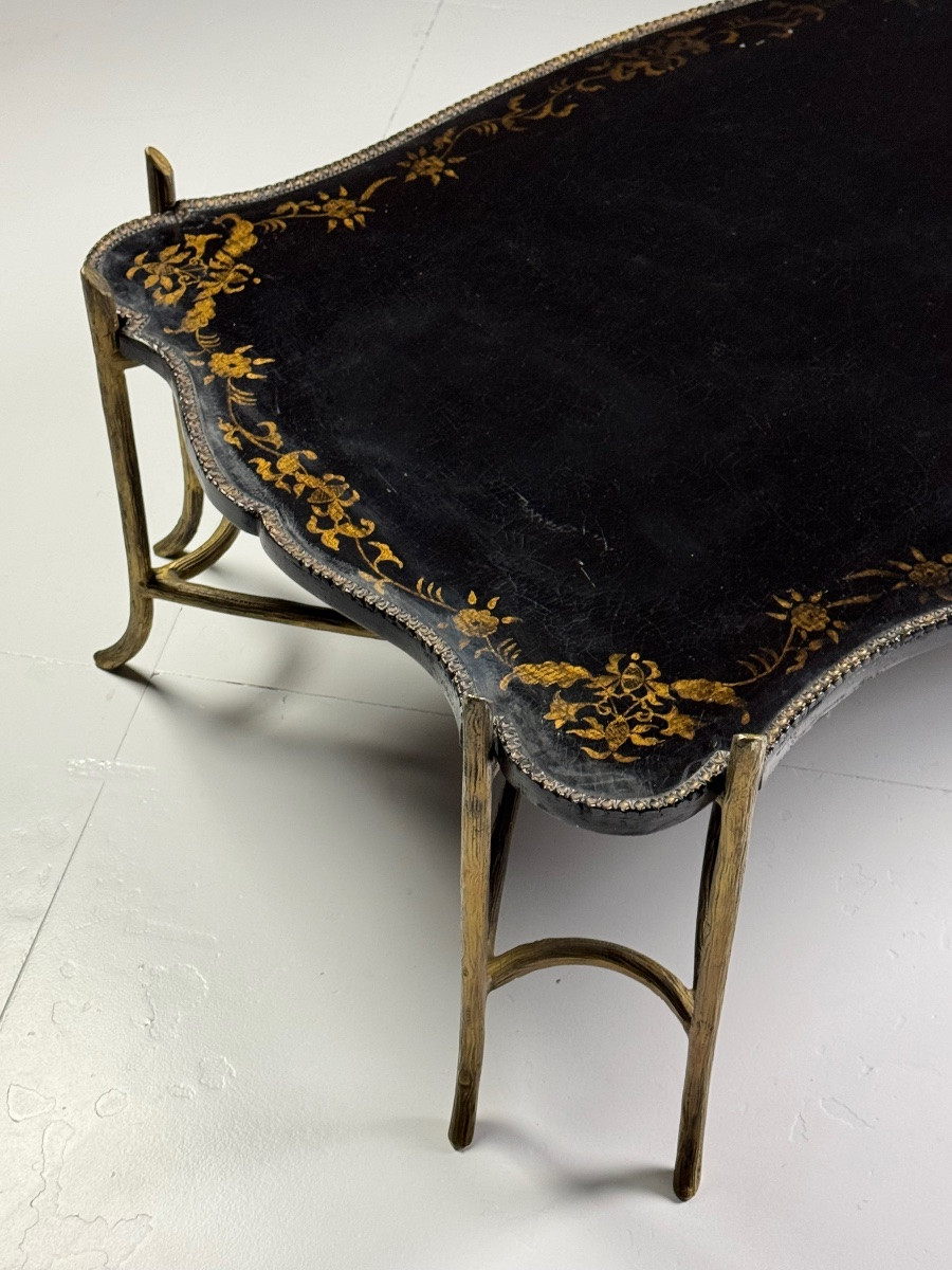 Vintage Chinoiserie Coffee Table-photo-2