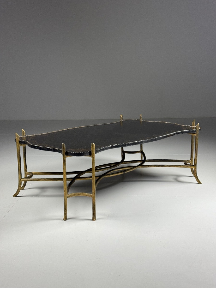 Vintage Chinoiserie Coffee Table-photo-5