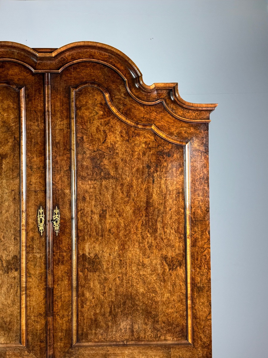 Cabinet hollandais, vers 1780, noyer-photo-2