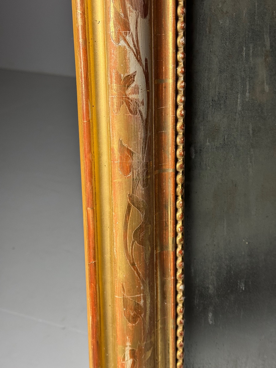 Miroir français Louis Philippe, XIXe siècle-photo-6