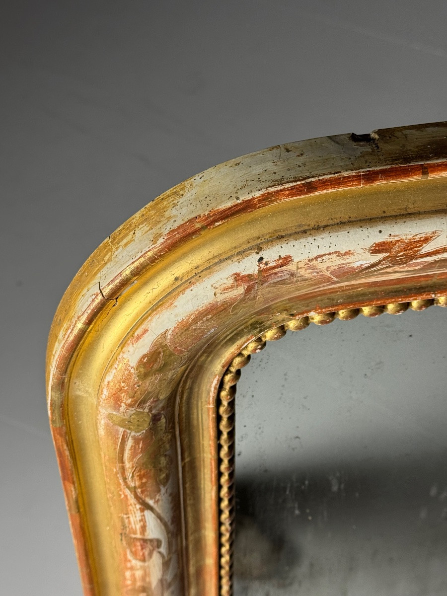 Miroir français Louis Philippe, XIXe siècle-photo-8