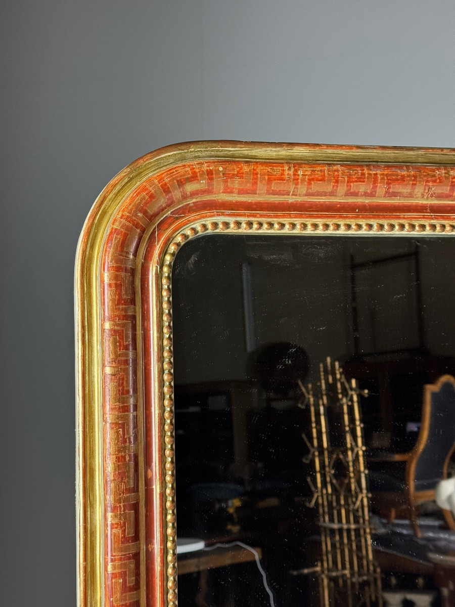 Miroir Louis Philippe XIXe siècle 180 cm-photo-3