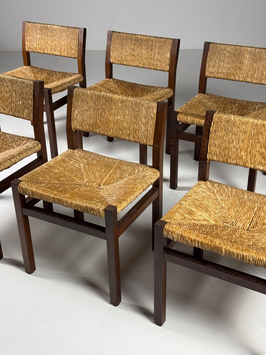 Lot de 6 chaises de salle à manger Martin Visser -photo-3