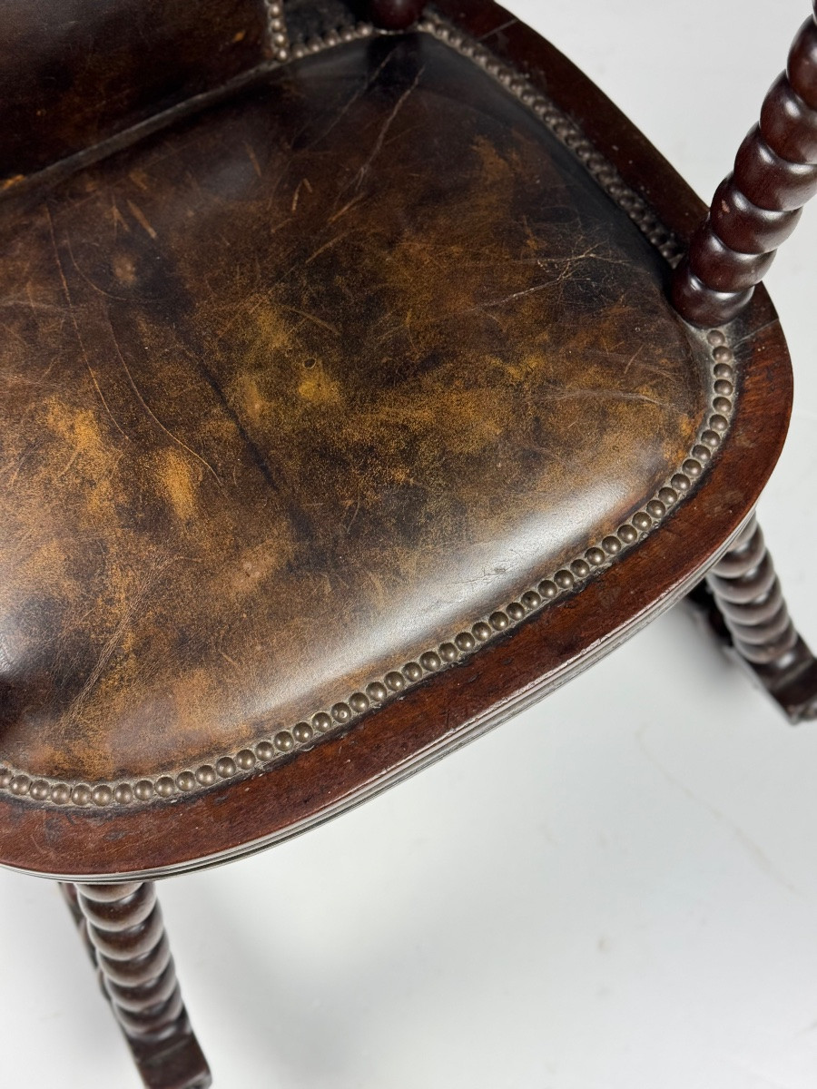 Fauteuil à bascule Bobbin vintage-photo-6