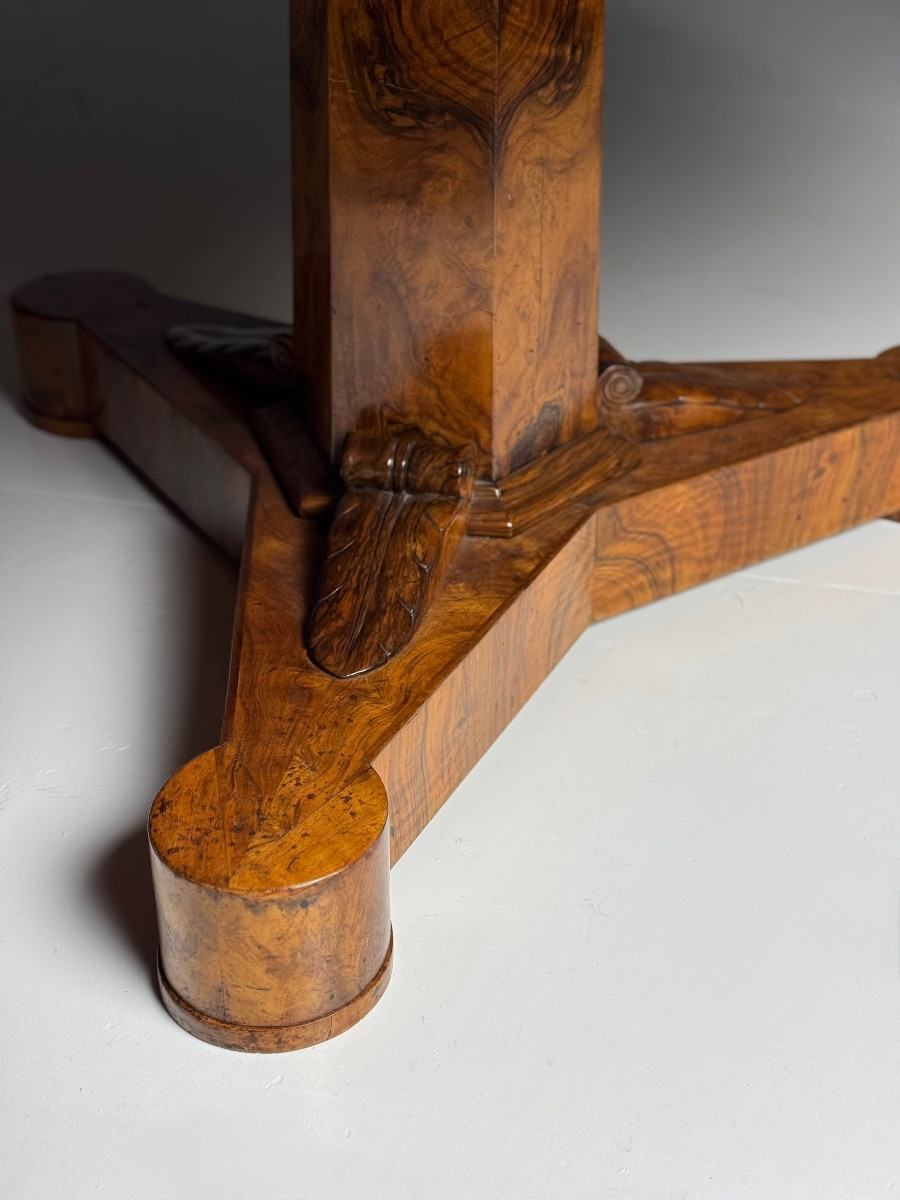 19th Century Biedermeier Center Table-photo-4