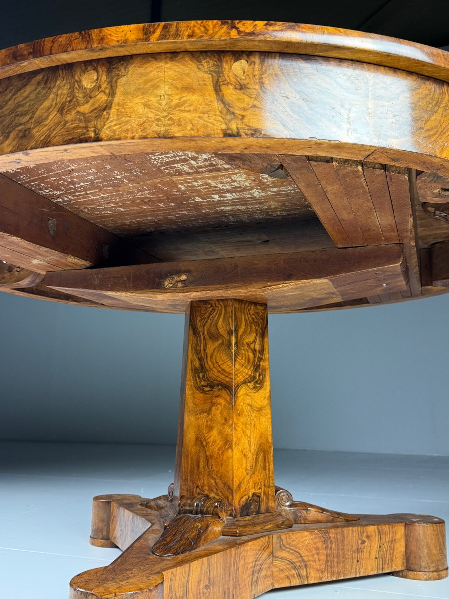 19th Century Biedermeier Center Table-photo-1