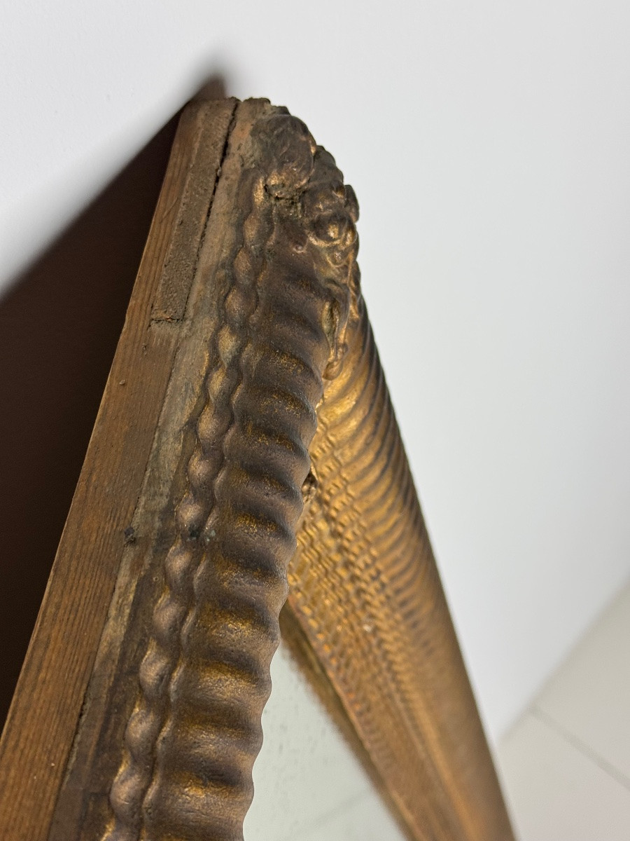 French Mirror With Wavy Edges, 107 Cm-photo-2