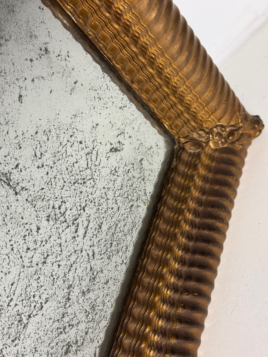 French Mirror With Wavy Edges, 107 Cm-photo-7