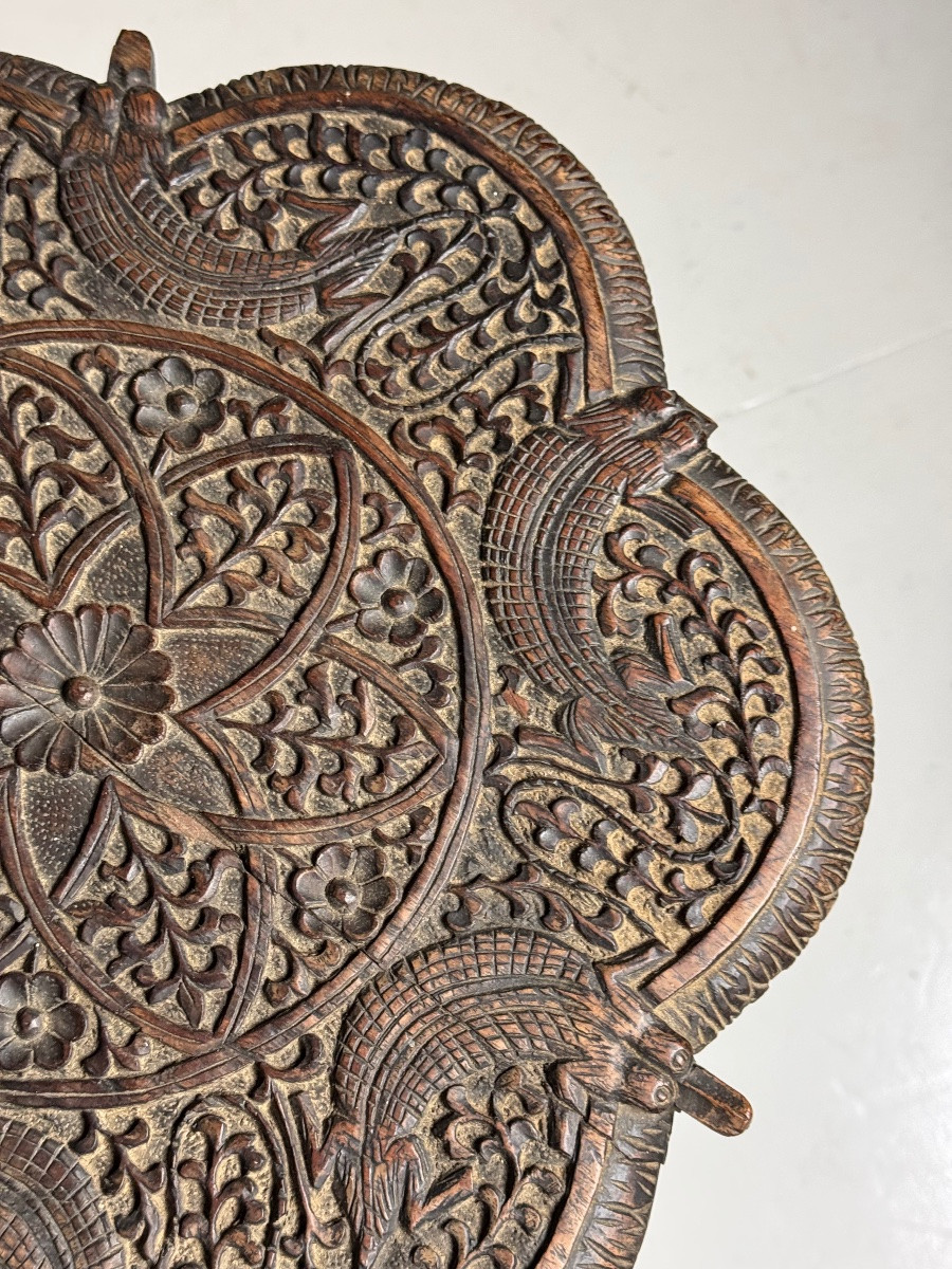 Set Of 2 Asian Side Tables-photo-7