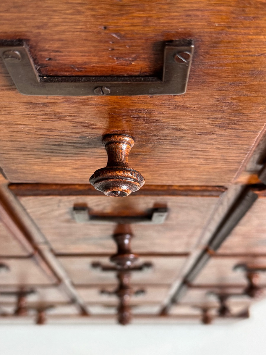 Oak Medicine Cabinet, 1920-photo-2