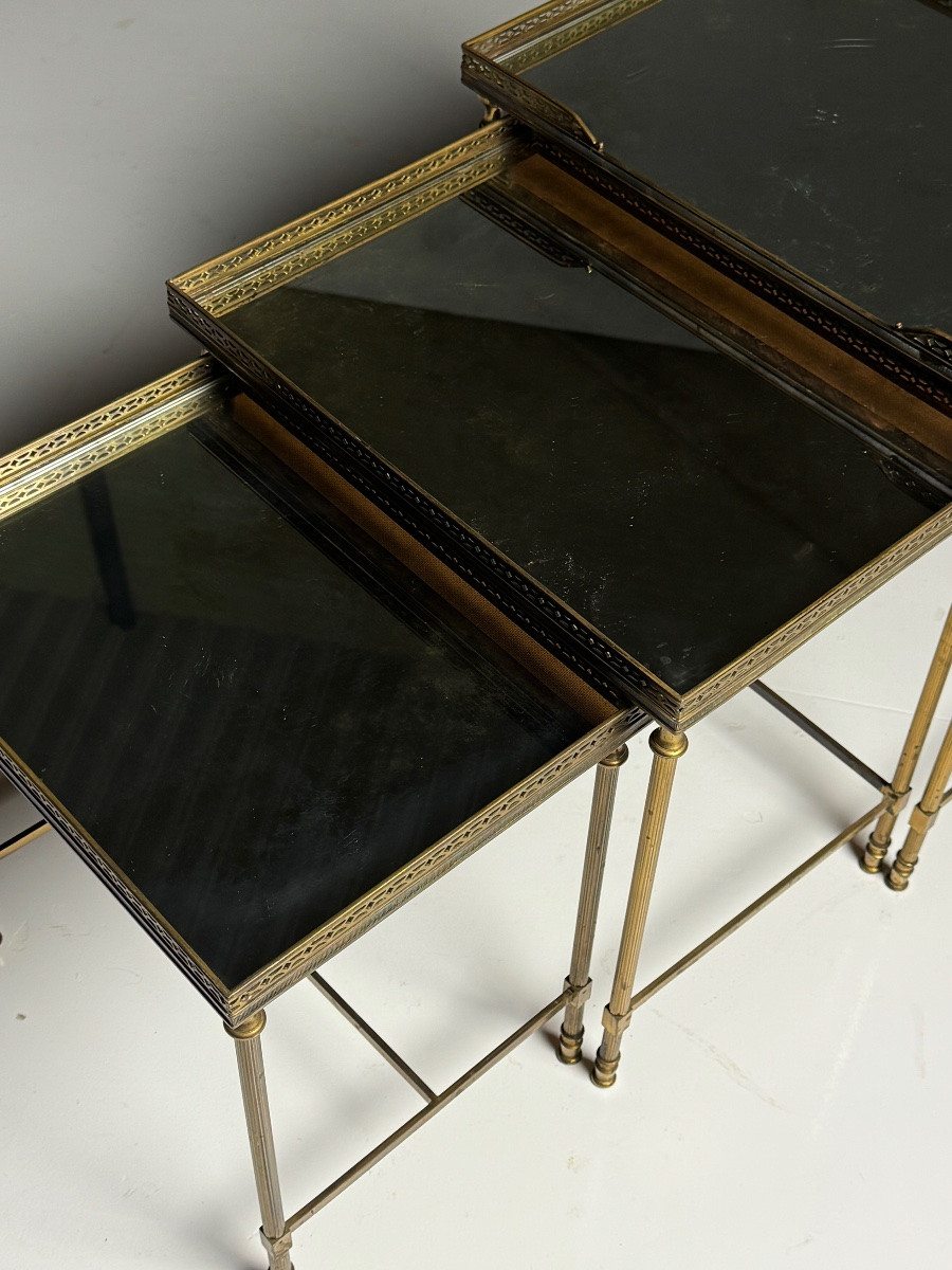 Tables gigognes vintage des années 50/60-photo-4