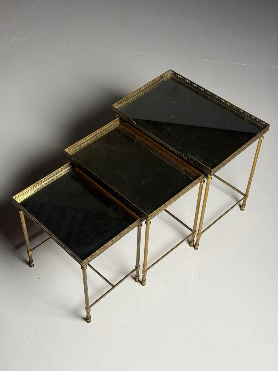 Tables gigognes vintage des années 50/60-photo-2