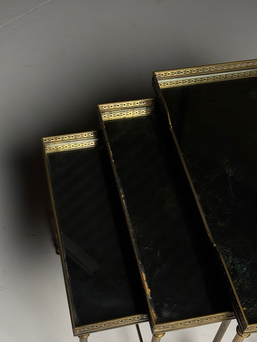 Tables gigognes vintage des années 50/60-photo-4