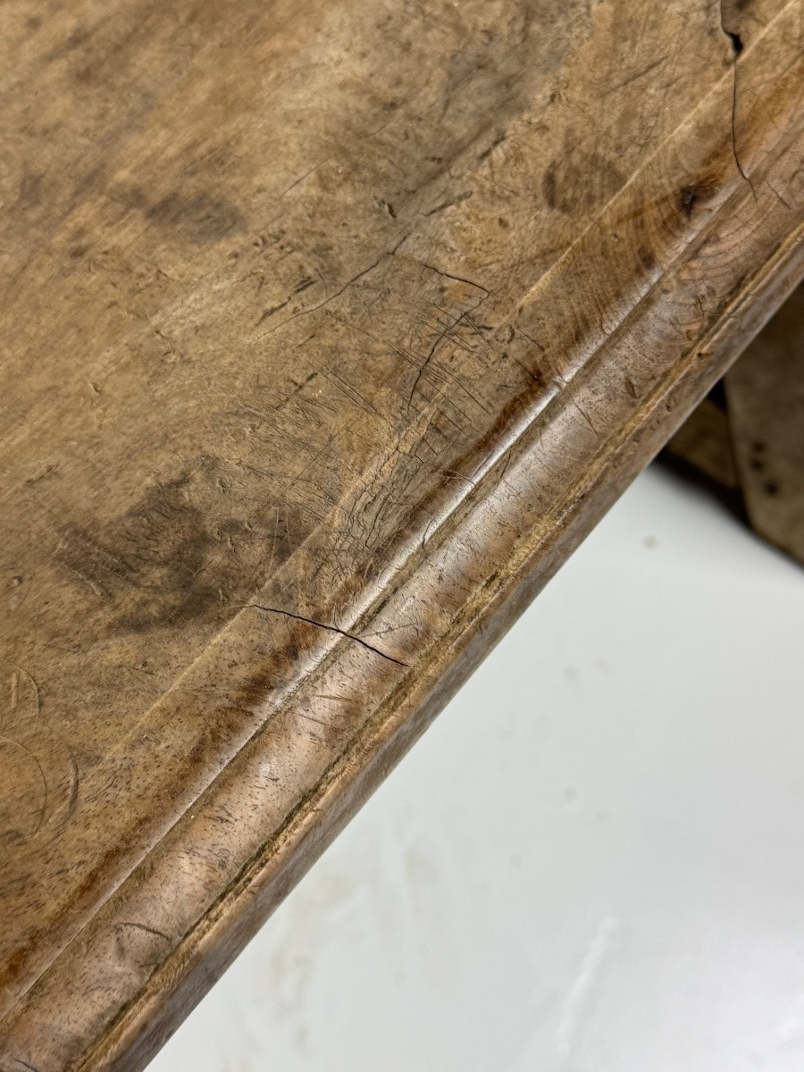 Banquette espagnole du XVIIIe siècle longue-photo-3