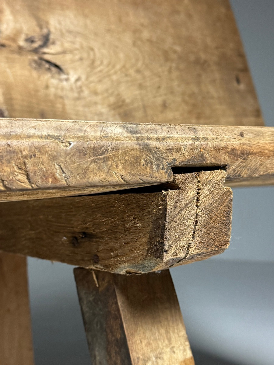 Banquette espagnole du XVIIIe siècle longue-photo-1