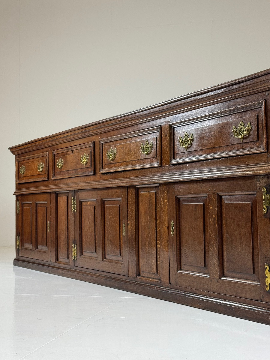English Sideboard, Circa 1720, In Oak-photo-8