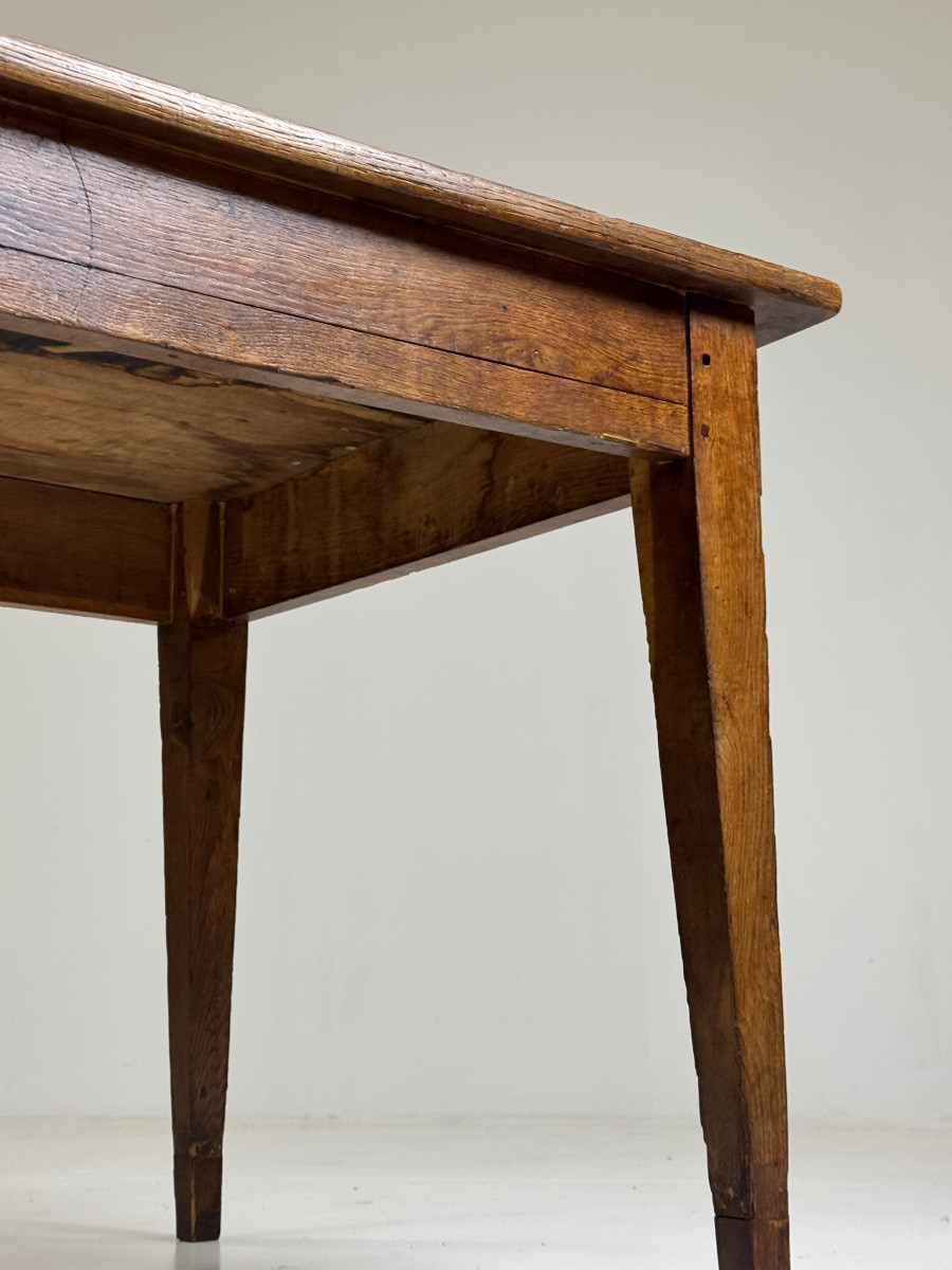 Antique French Dining Table From The 19th Century-photo-4