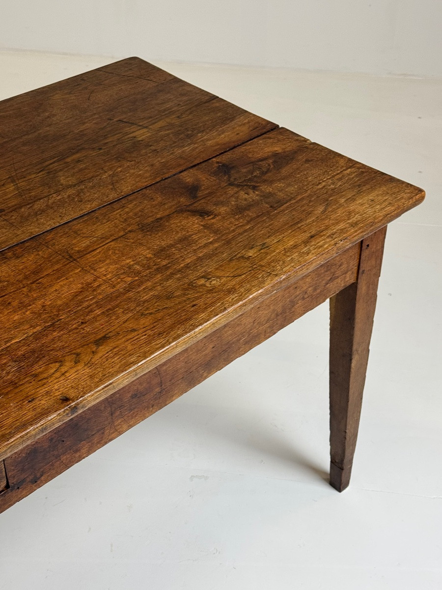 Antique French Dining Table From The 19th Century-photo-4