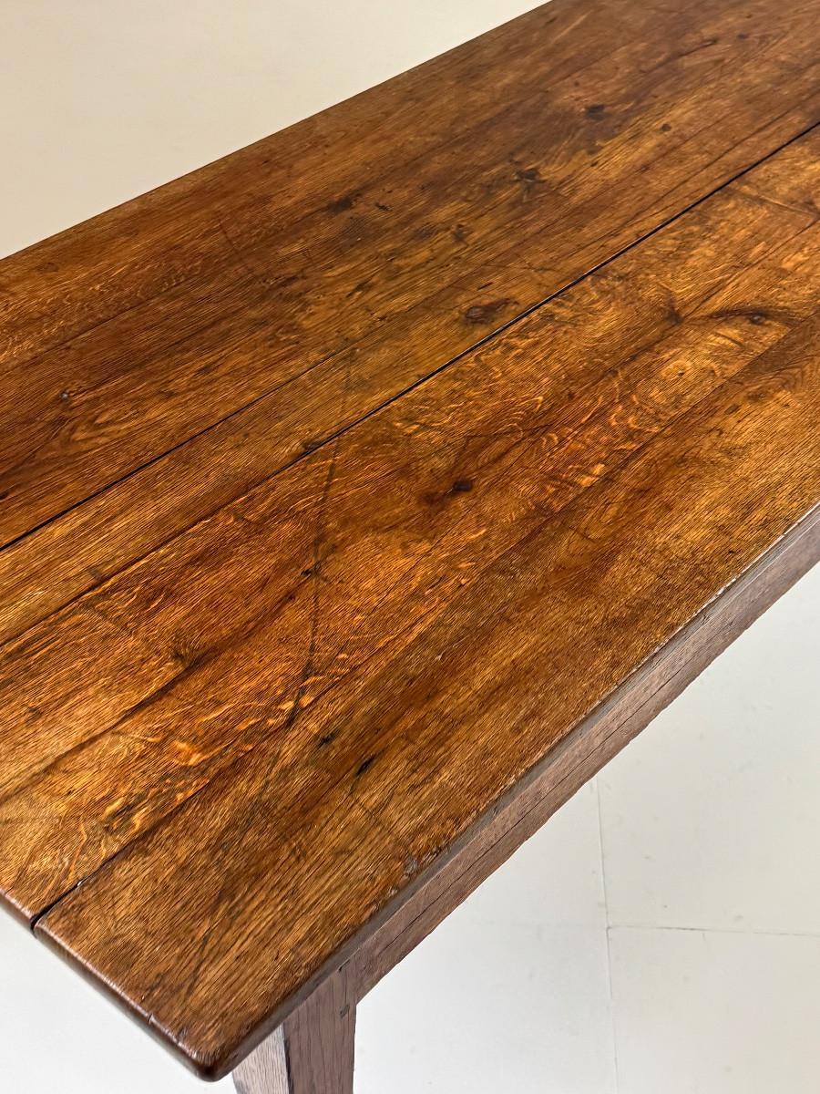 Antique French Dining Table From The 19th Century-photo-5