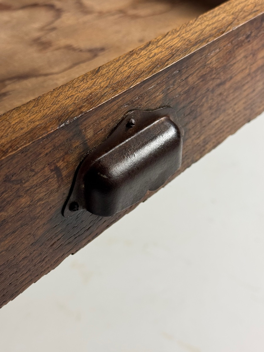 Antique French Dining Table From The 19th Century-photo-8