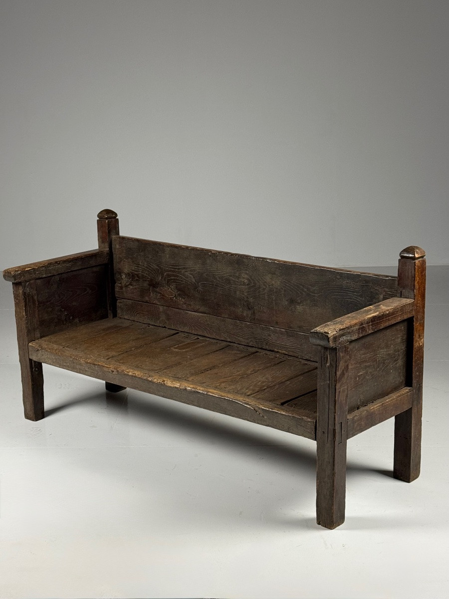 Spanish Bench, 18th Century-photo-3