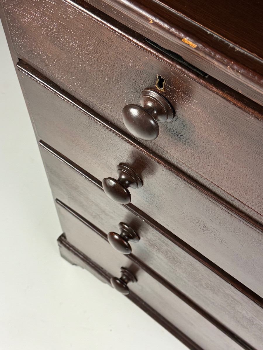 Commode anglaise ancienne du XIXe siècle-photo-2