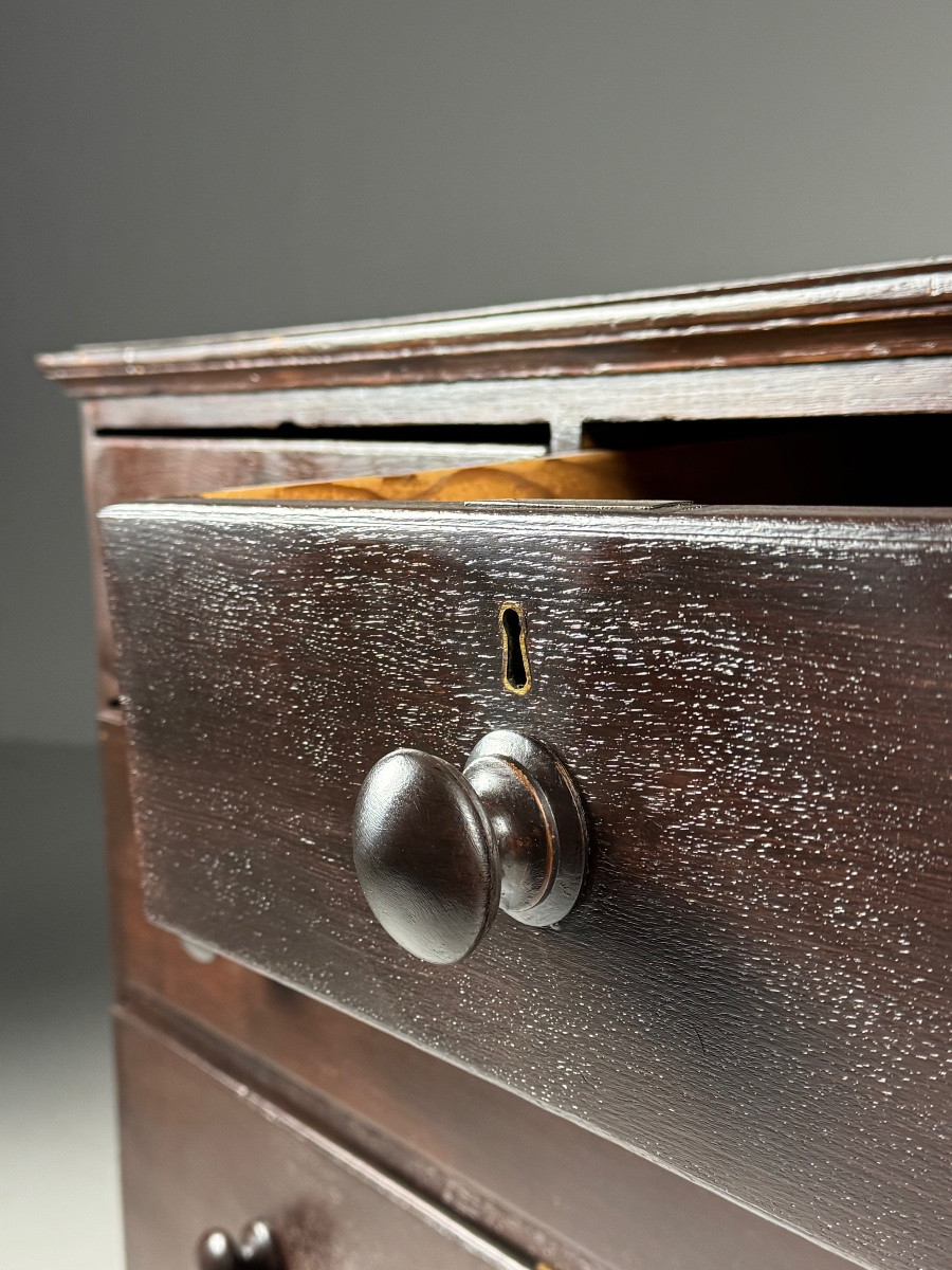 Commode anglaise ancienne du XIXe siècle-photo-4