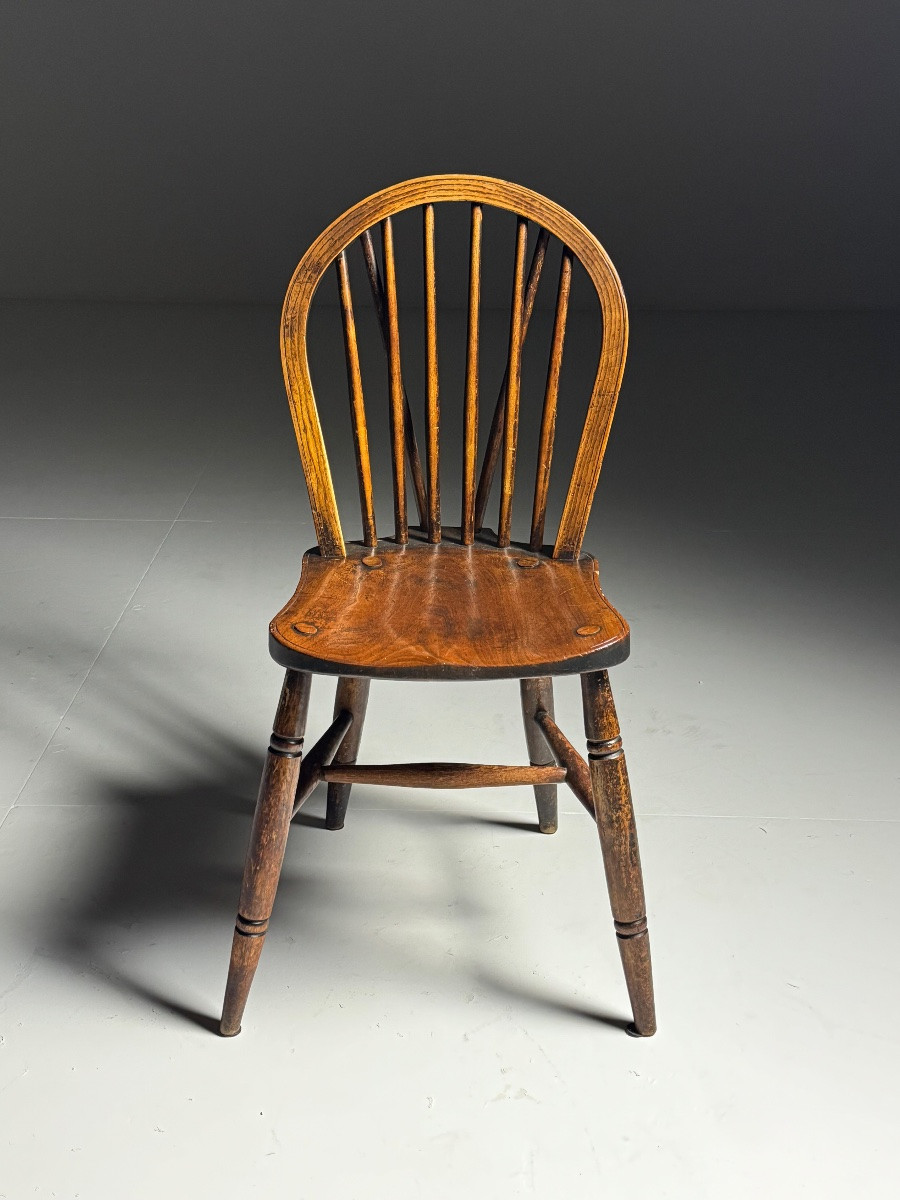 Lot de 4 chaises Windsor-photo-3