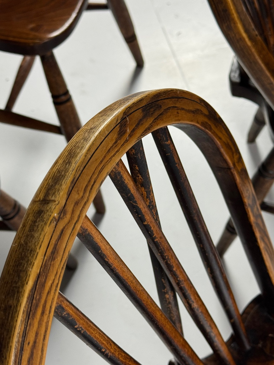 Lot de 4 chaises Windsor-photo-2