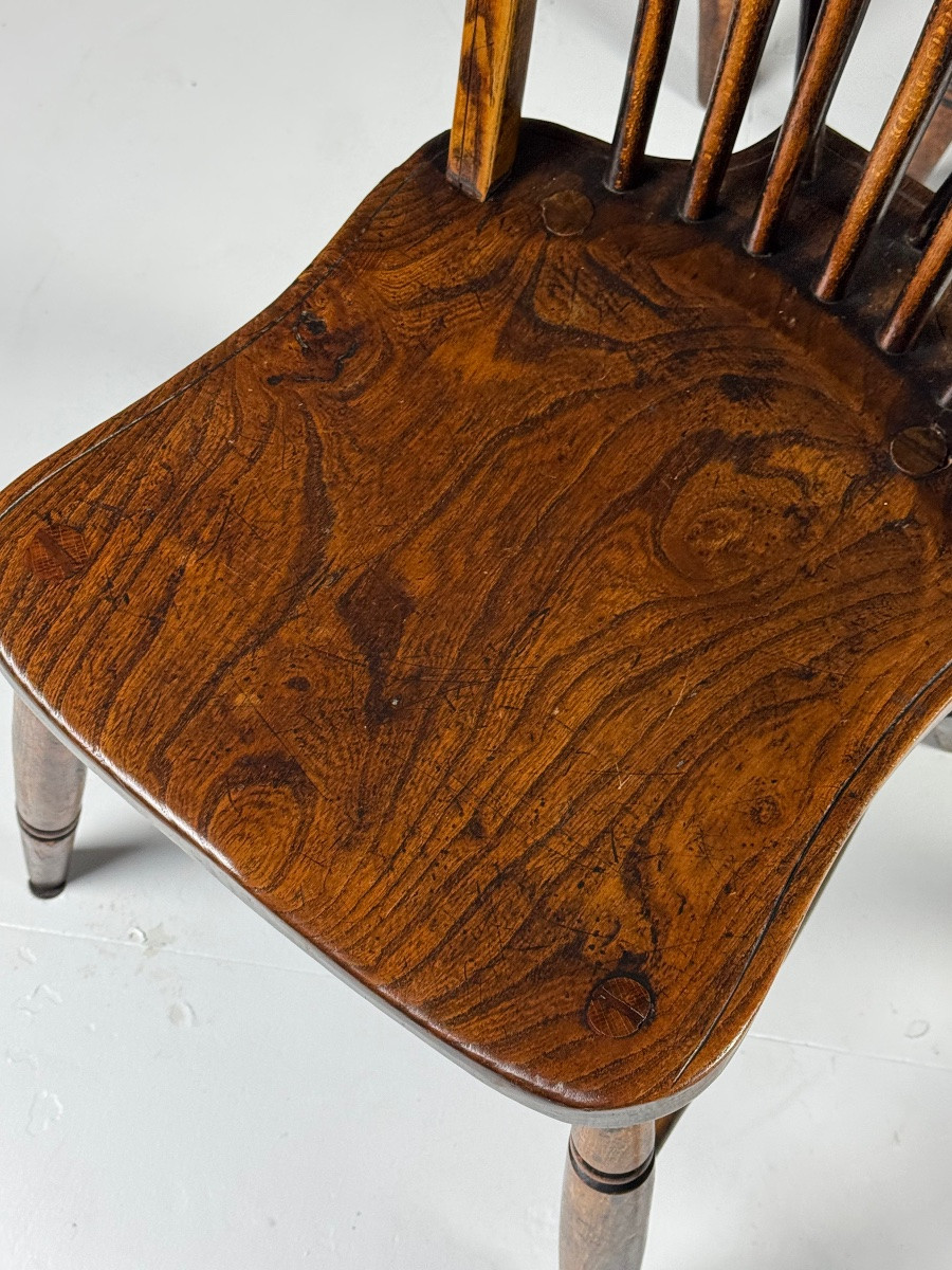 Lot de 4 chaises Windsor-photo-4