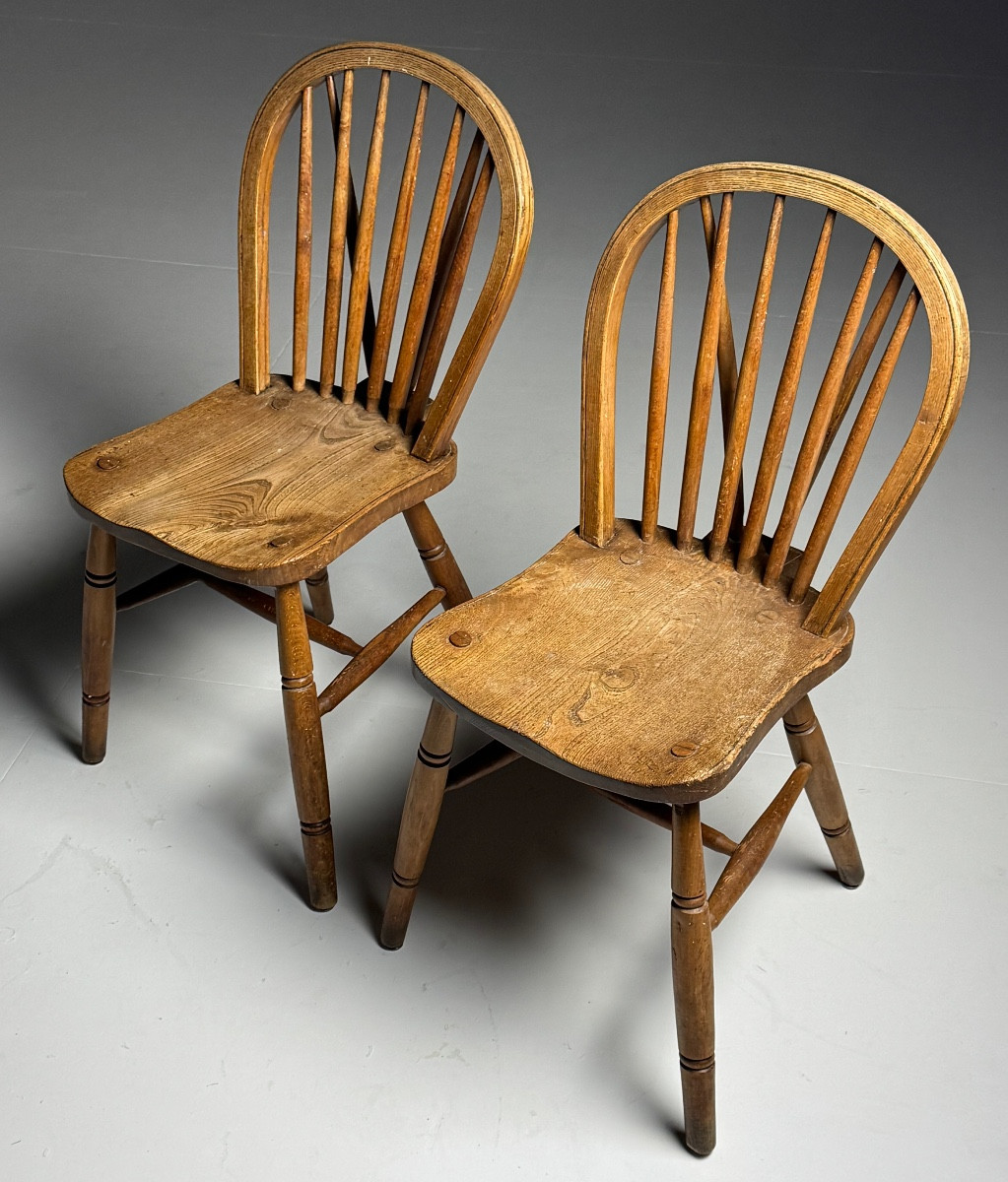 Lot de 2 chaises Windsor