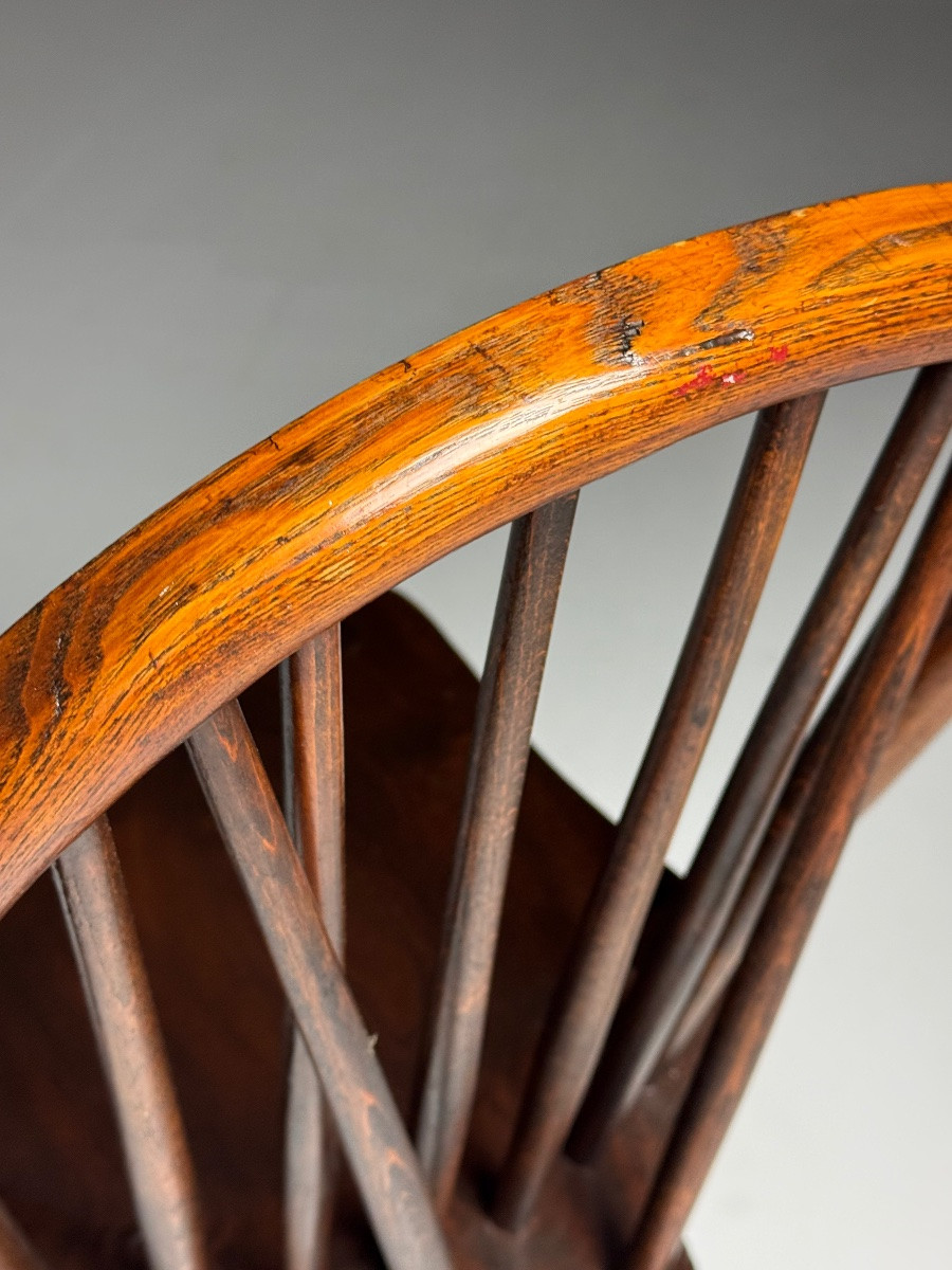 Set Of 4 Windsor Dining Chairs-photo-2