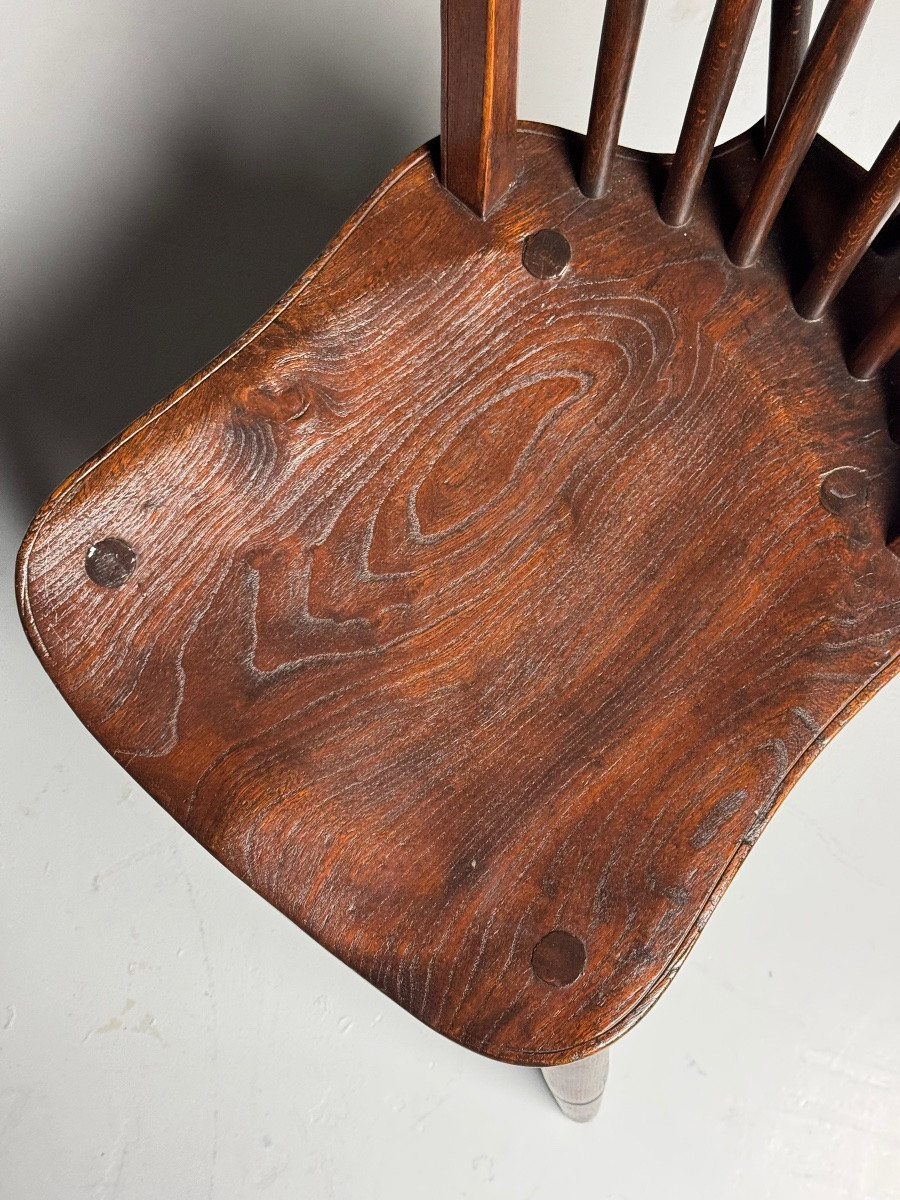 Set Of 4 Windsor Dining Chairs-photo-3