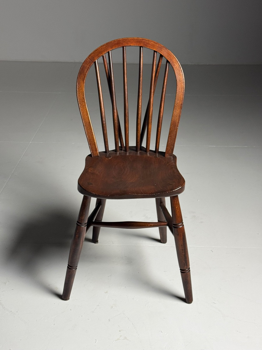 Set Of 4 Windsor Dining Chairs-photo-3
