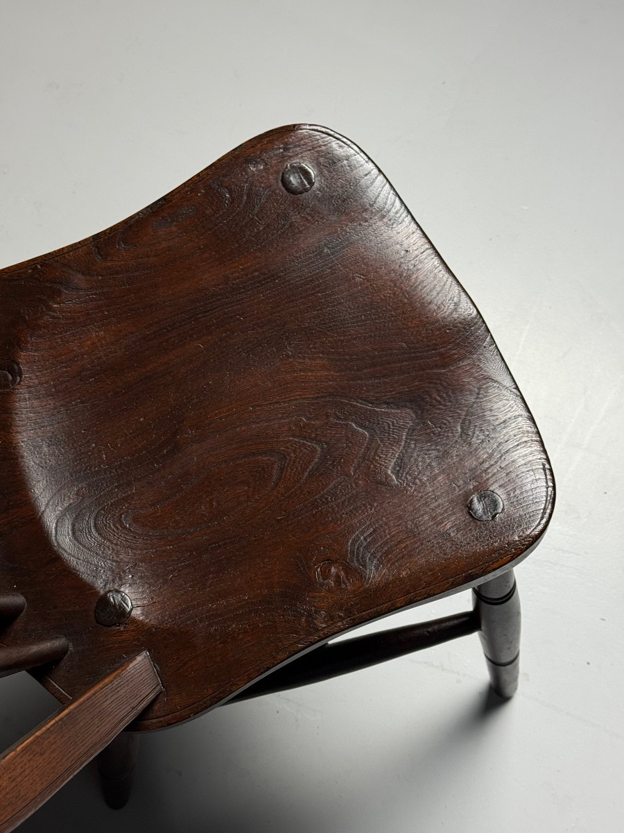 Set Of 4 Windsor Dining Chairs-photo-4