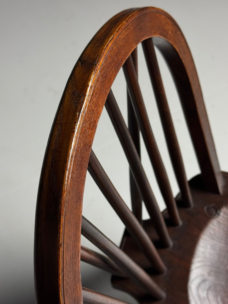 Set Of 4 Windsor Dining Chairs-photo-6