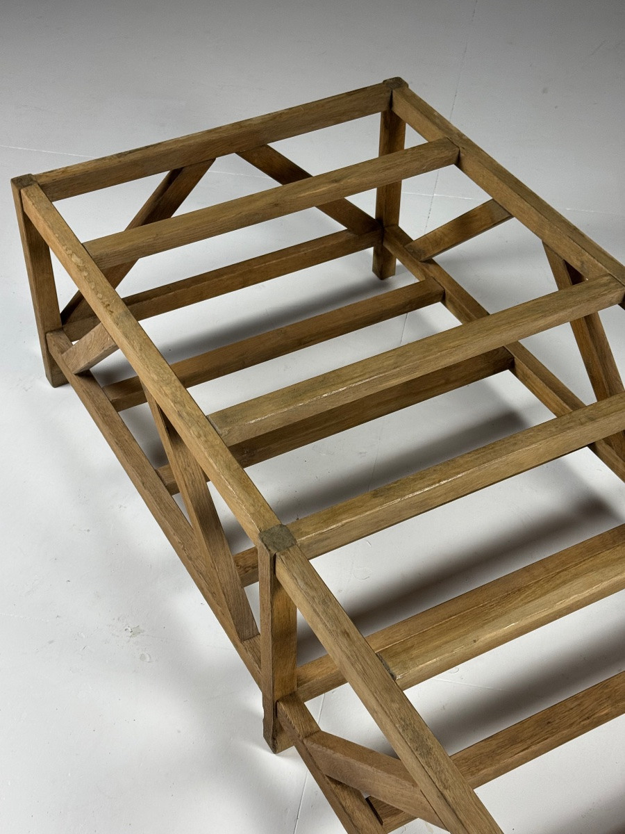 Table basse avec plateau en pierre bleue -photo-4