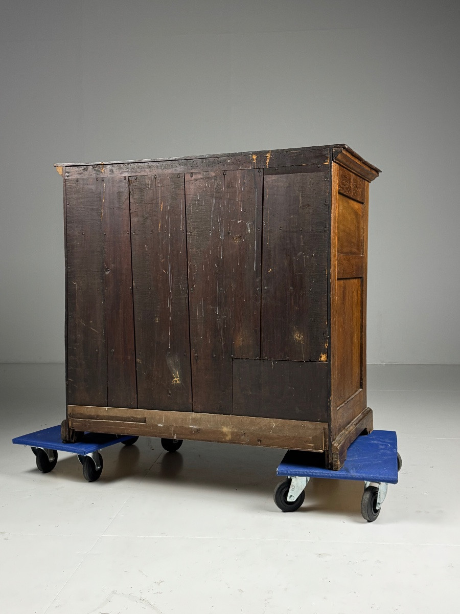 Chest Of Drawers In English Oak, Circa 1800-photo-5