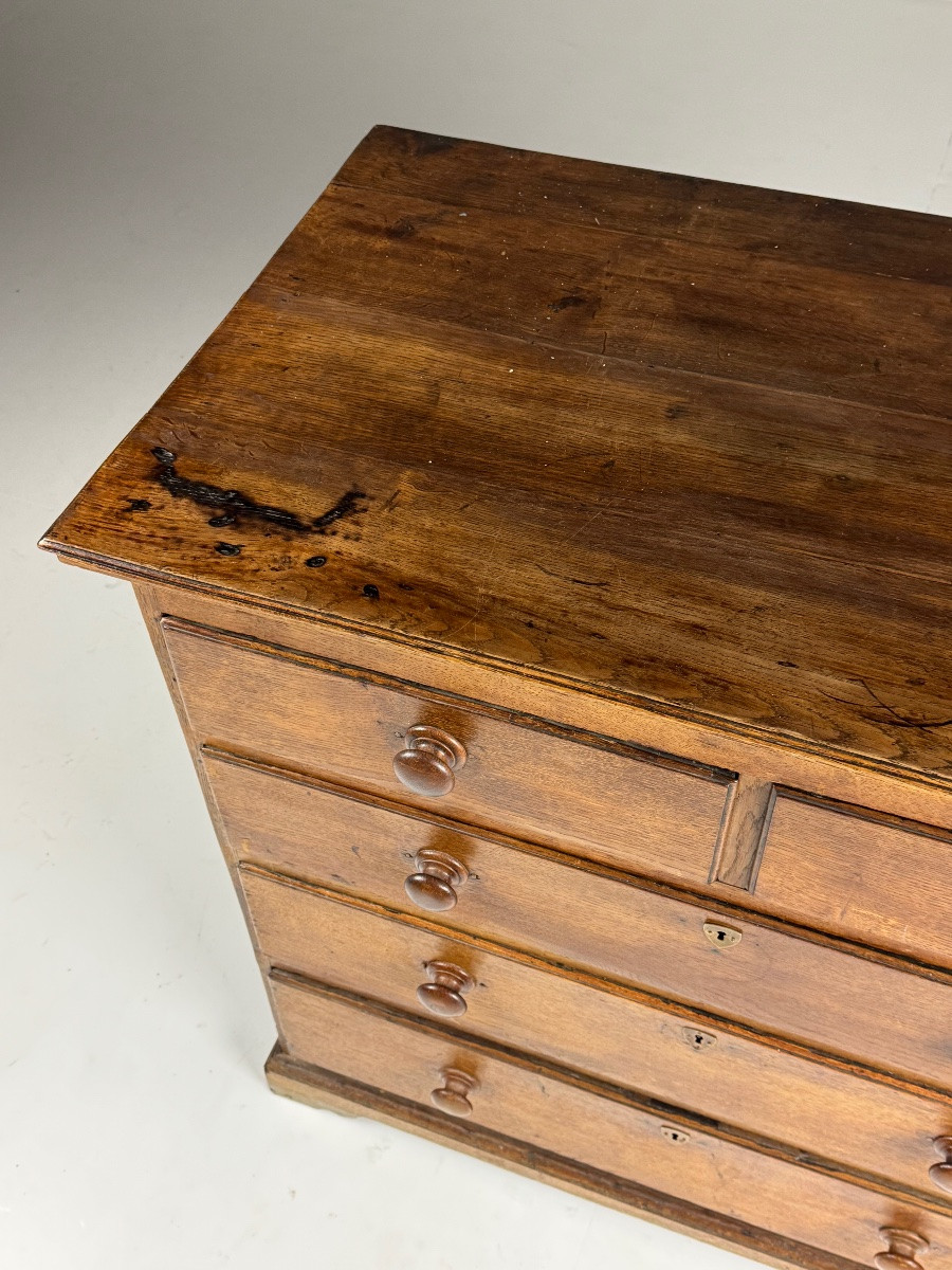 Chest Of Drawers In English Oak, Circa 1800-photo-7