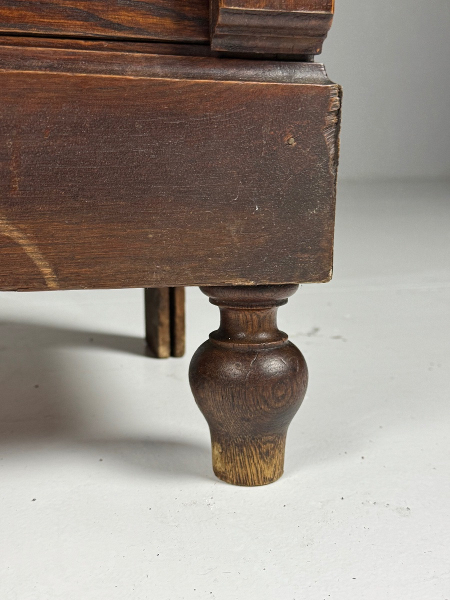Belgian Oak Filing Cabinet, 1920-photo-2
