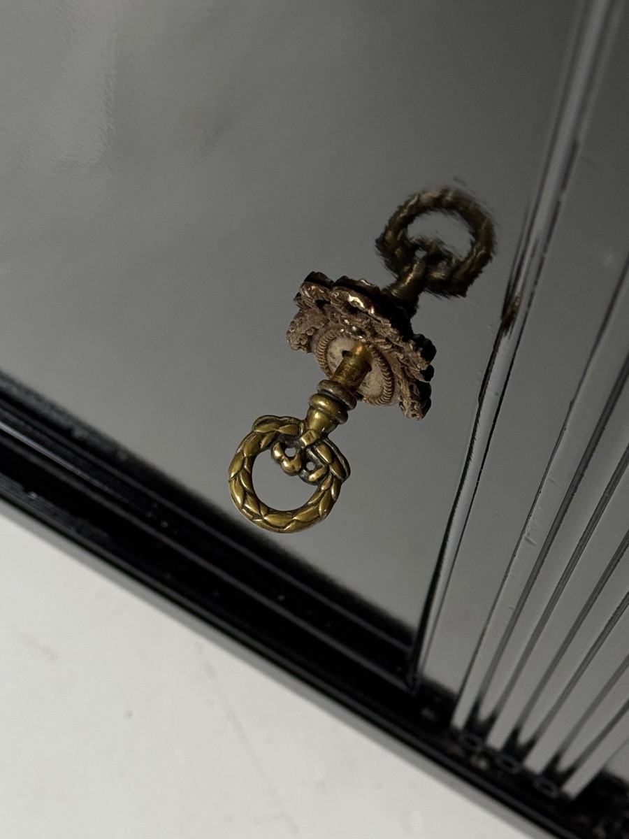 Louis XVI Style Sideboard Black-photo-3