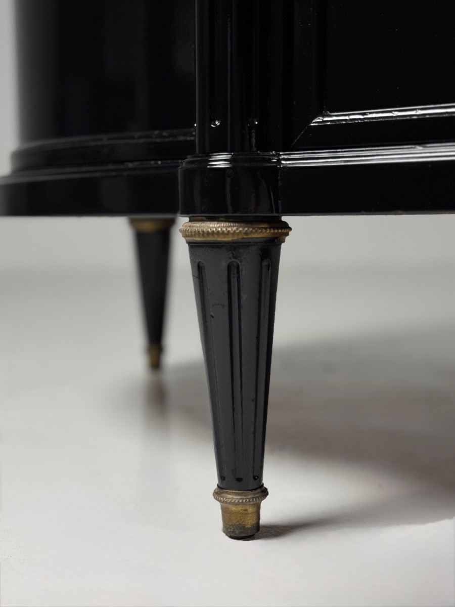 Louis XVI Style Sideboard Black-photo-4