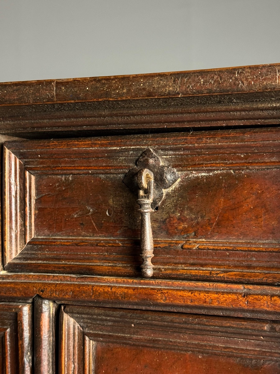 Spanish Vargueño, Circa 1700, Walnut Wood-photo-2
