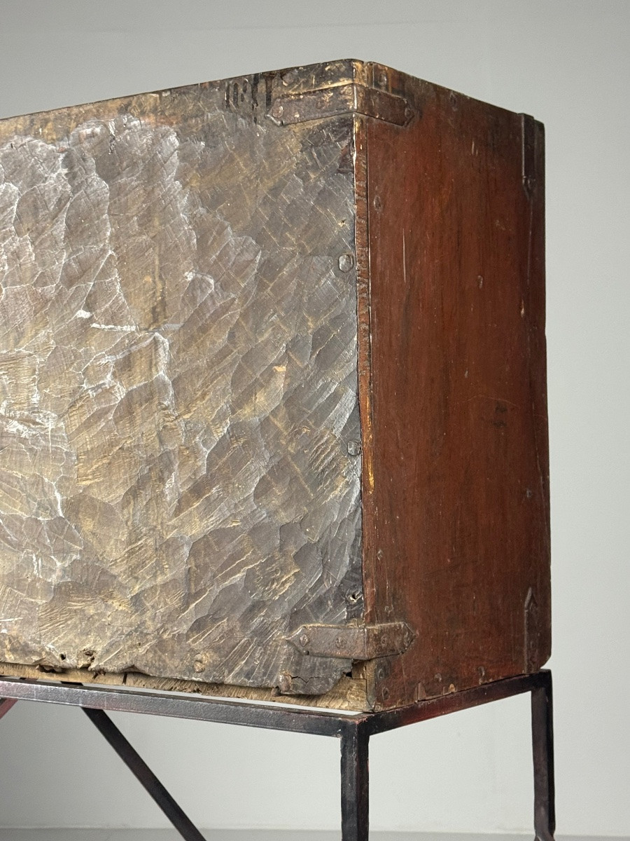 Spanish Vargueño, Circa 1700, Walnut Wood-photo-7