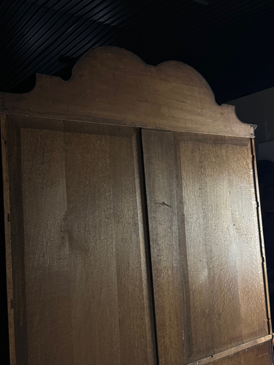 Cabinet hollandais, vers 1780, noyer-photo-7
