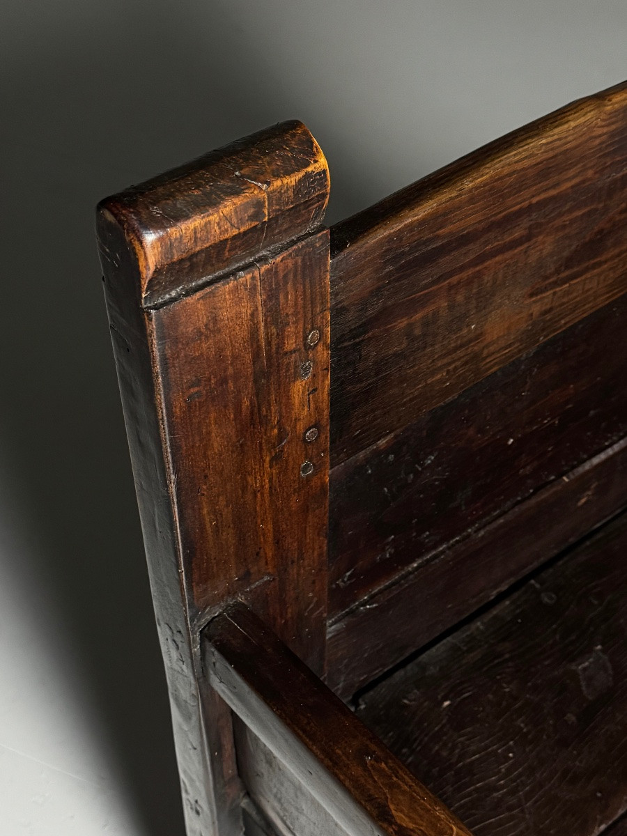 Chaise espagnole du XVIIIe siècle -photo-3